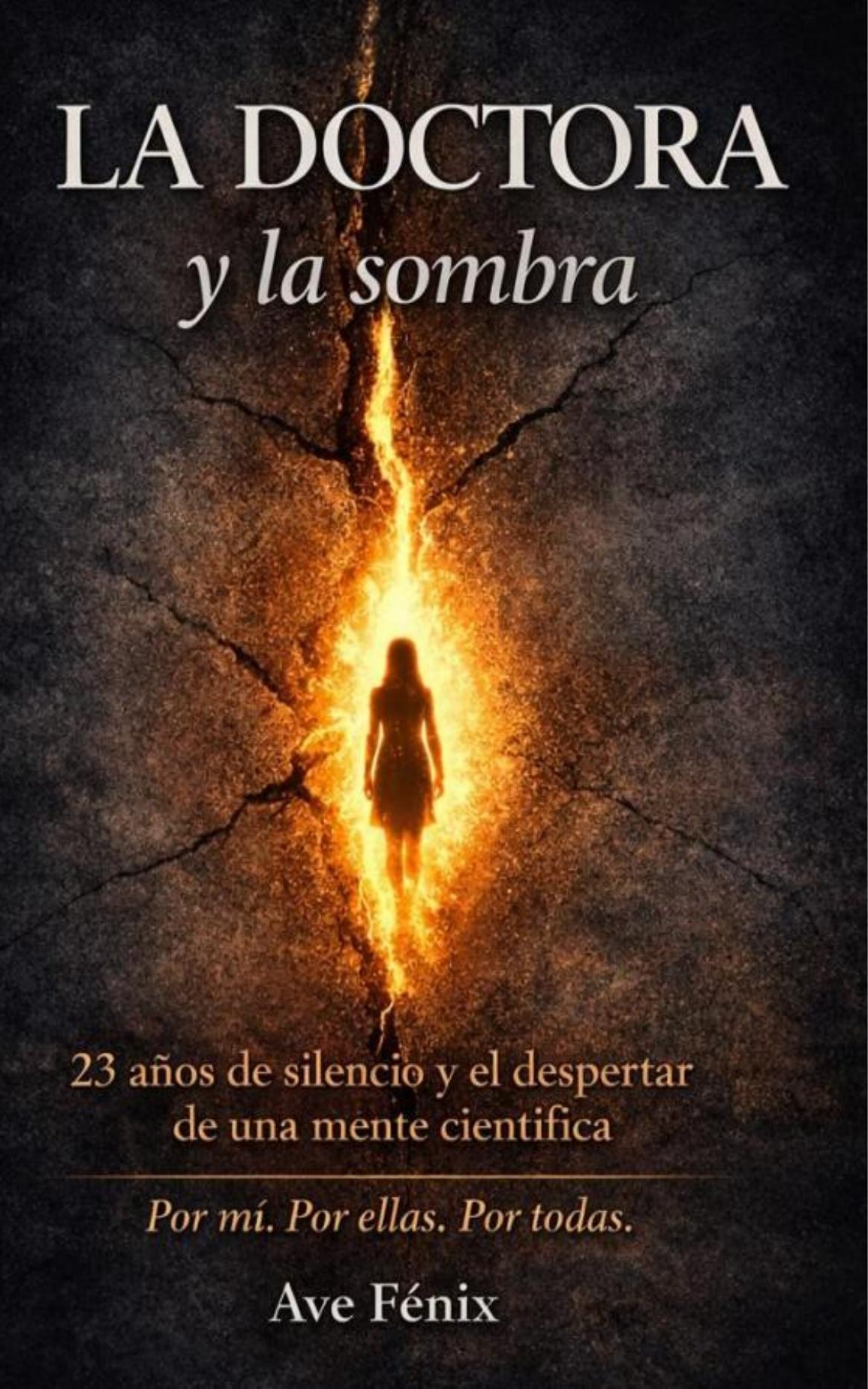 Tapa del libro La doctora y la sombra, de Ave Fénix